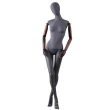 Fashion design posing fabric linen clothes display female dress form full body fabric mannequin